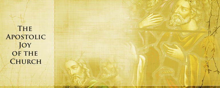 The Apostolic Joy of the Church